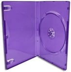 5 X XBOX 360 Kinect Tough Unbreakable Purple High-Quality Case for XBOX Discs