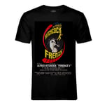 T-Shirt Homme Col Rond Frenzy Vieille Affiche De Film Horreur Rétro Poster Cinéma Vintage