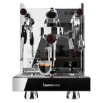 Cecotec Machine a Café Expresso Professionnelle Barista Baristeo Iconic. Extraction De Crème Parfaite Avec Pré-Infusion Réglable Et Pompe 15 Bars, Porte-Filtre 58 mm, PID Pour Ajuster La Température