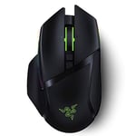 Razer Basilisk Ultimate with Charging Station - Wireless Gaming Mouse with 11 Programmable Buttons (Optical 20k Focus+ Sensor, Optical Mouse Switch, RGB Chroma, Customisable Scroll Wheel) Black