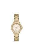 Emporio Armani AR11609 Women's Mia Crystal Bracelet Strap Watch, Gold