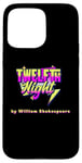 iPhone 15 Pro Max Twelfth Night Title Shakespeare Comedy Play Case