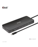 CLUB3D CSV-1581 station d'accueil Thunderbolt 4 Noir