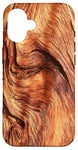 iPhone 16 Realistic timber Grain Rustic Nature Design Patterns Retro Case