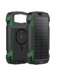 4smarts TitanPack Solar Power Bank - Green Powerbank - Vihreä - 20000 mAh