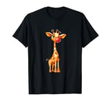 Red Giraffe Nose Funny Day Kids 2024 Red Giraffe Nose T-Shirt