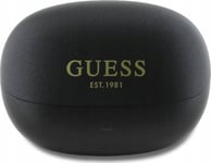 Słuchawki Guess Guess Bluetooth Headphones Gutwst88mctgk Tws + Docking Station Black/Black Capsule Printed Logo