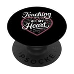 Teaching With All My Heart PopSockets Adhesive PopGrip