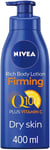 NIVEA Q10 Firming Rich Body Lotion with Vitamin C (400ml), 400 ml (Pack of 1) 