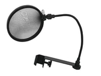 OMNITRONIC Microphone-Pop Filter, black, Omnitronic mikrofon pop filter puffskydd, svart