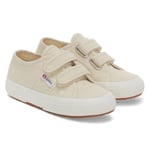 Superga Childrens Unisex Childrens/Kids 2750 Jstrap Trainers (Light Beige Eggshell/Avorio) - Size UK 1 Infant