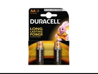 Duracell Basic Lr6/Aa Alkaline-Batterier 2 St