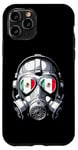 Coque pour iPhone 11 Pro Drapeau Mexicain Mexique Homme Masque à Gaz Graphique