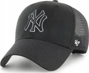 47 Brand 47 Brand Mlb New York Yankees Branson Mvp Cap B-Brans17ctp-Bkaq Sort En Storlek