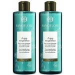 SANOFLORE Aqua Magnifica Eau de soin purifiante anti-imperfections certifiée Bio 400 ml Lotion(S) 2x400