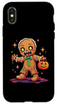 iPhone X/XS Cute Gingerbread Man Tee Halloween Zombie Christmas Cookie Case