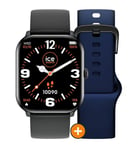 Ice Smart One Noir - Smartwatch Noir/Bleu Marine avec Extra Bracelet Neuf