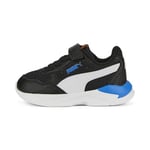 PUMA Unisex Kids' Fashion Shoes X-RAY SPEED LITE AC INF Trainers & Sneakers, PUMA BLACK-PUMA WHITE-RICKIE ORANGE-PUMA TEAM ROYAL, 25