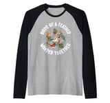 Birds of a Feather Wander Together Hiking Raglan Baseball Tee