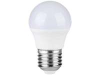 V-Tac 21176 Led (Rgb) Lampa Eek F (A - G) E27 4,5 W = 40 W Kallvit 1 St