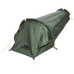 Trespass 1 Man Bivvy Tent Single Layer 1 Door Shelter 225x80x50cm Sentry