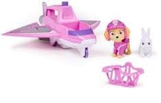 Paw Patrol: Air Rescue Skye Action Figure & Hero Claw Jet Plane with Retractable Claw, Rescue Basket & Bunny, Kids’ Toys for Boys & Girls Aged 3+