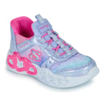 Skechers Sneakers INFINITE HEART LIGHTS SLIP-INS Violett barn