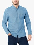 Joules Chambers Cotton Long Sleeve Classic Fit Shirt, Chambray