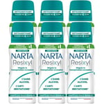 NARTA - Resixyl - Déodorant Spray Compressé Femme - Détranspirant Toucher Sec 4 Jours - Transpiration Excessive - Anti-Irritations* - 0% Alcool** - Peaux Sensibles - Anti trace blanche - 100ml - LOT 6