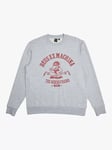 Deus ex Machina Crew Neck Sweatshirt, Grey Marl