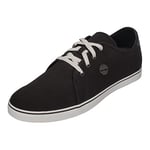 Timberland Men's Skape Park Vulc Ox Basic Sneakers, Black Canvas, 6.5 UK