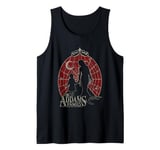 The Addams Family Morticia & Wednesday Spider Silhouettes Tank Top