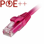 Cablenet 20m Cat6 RJ45 Pink U/UTP LSOH 24AWG Snagless Booted Patch Lea