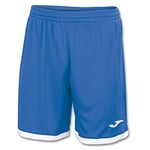 Short de Football pour Hommes, Taille 6XS-5XS, Bleu Royal/Blanc