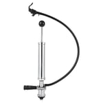 Beer Keg Pump,8 Inch Heavy Duty Party Picnic Beer Pump Draft Beer Keg Tap Stainless Steel Chrome Pump