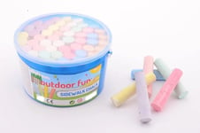 50pc Side Walk Jumbo Chalk, Child's Creativity with Life-Sized Art!