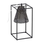 Skrivbordslampa Svart Gyllene Metall Järn 60 W 220 V 240 V 220 -240 V 20 x 20 x 42 cm