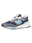 New Balance997R Suede Trainers - Dark Grey/Blue