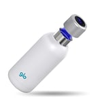 Bouteille En Acier Inoxydable Purificateur D'eau - Glo - Sans Bpa | Maintient L'eau Chaude 12H Et Froide 24H | 400 ML