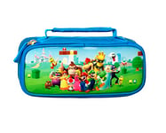 Panini Franco Cosimo Supermario – Pencil Case with Zip, Internal Orgnaised, Ideal for Organizing Stationery and Small Items – 20 x 7 x 13 cm, blue, Taglia Unica, Casual