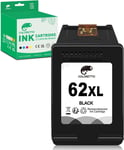 62 XL Cartouches d'encre Remanufacturées pour HP 62XL pour HP Envy 5548 5540 5541 5542 5543 5544 5545 5546 5547 5640 5642 5644 5646 7640 OfficeJet 200 250 5740 5742 5744 Imprimante