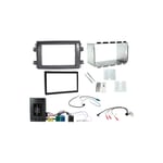 2-DIN monteringssett - komplett Fiat Ducato (2022 ->) m/OEM radio