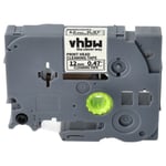 vhbw Cassette de nettoyage de tête d'impression compatible avec Brother PT H101TB, H105, H105NB, H105WB, H101LB imprimante d'étiquettes - 2,5mx 12mm