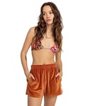 BILLABONG Femme Chill Shorts, Golden Brown, XS EU