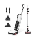 roborock Dyad Pro Combo 5-en-1 Aspirateur Balais Laveur sans Fil, pour Eau et Poussière 17000Pa pour Tapis, Mini-Brosse Motorisée et 2 Tête de Nettoyage, APP & Nettoyage Intelligent