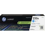 HP 220A -lasertonerpatron, cyan