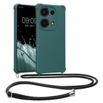 Crossbody Case for Xiaomi Redmi Note 13 Pro 4G with Neck Lanyard Strap 