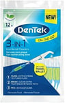 Dentek 3-in1 Interdental Cleaners - Brush, Floss and Pick for On The Go Oral Hy