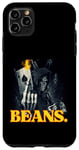 Coque pour iPhone 11 Pro Max Beans Enjoyer Drôle Cringe Hard Squelette Meme