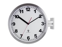 Eurotime Et-51764-47 Radio Väggklocka 40 Cm Aluminium